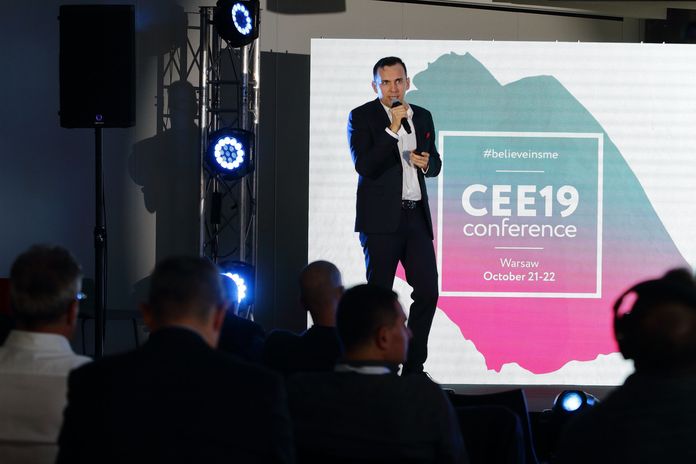 Михал Тушньо, ING Bank Slaski, на конференции CEE SME Banking Club Conference 2019
